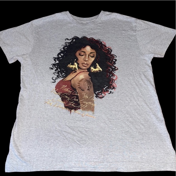 Vintage Other - Y2K Hustle Gang Black Women Nothing Can Stop Us XL